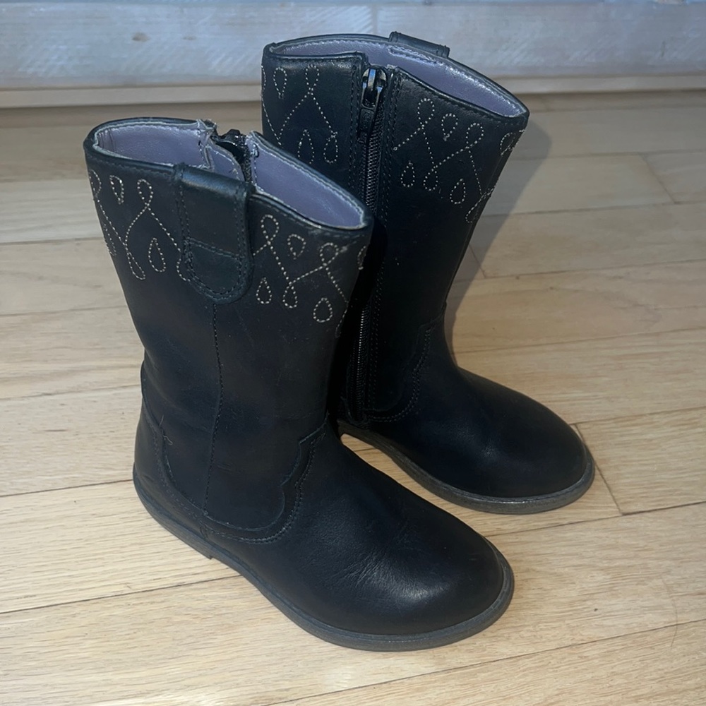 Clarks Black Cowboy Boots